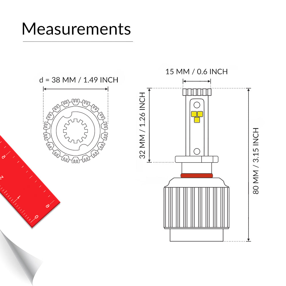 h3-bulb-measurement